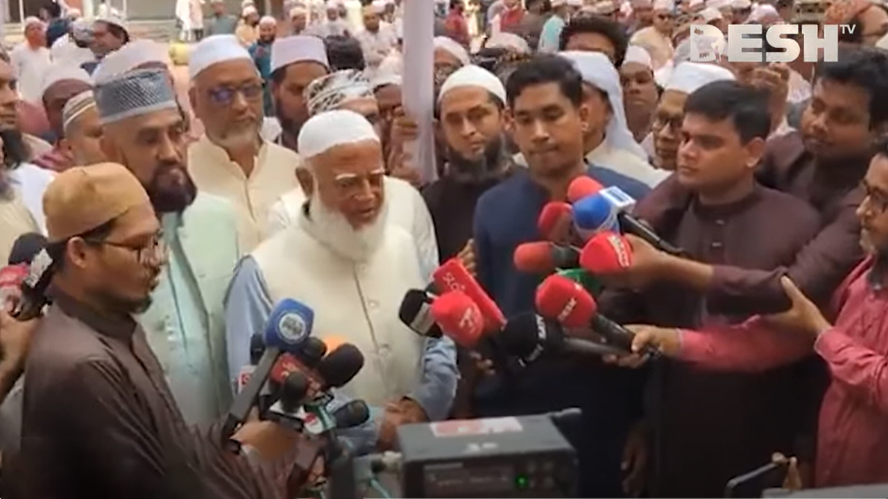 ঈদের নামাজ শেষে গণভোট নিয়ে যা বললেন জামায়াত আমির