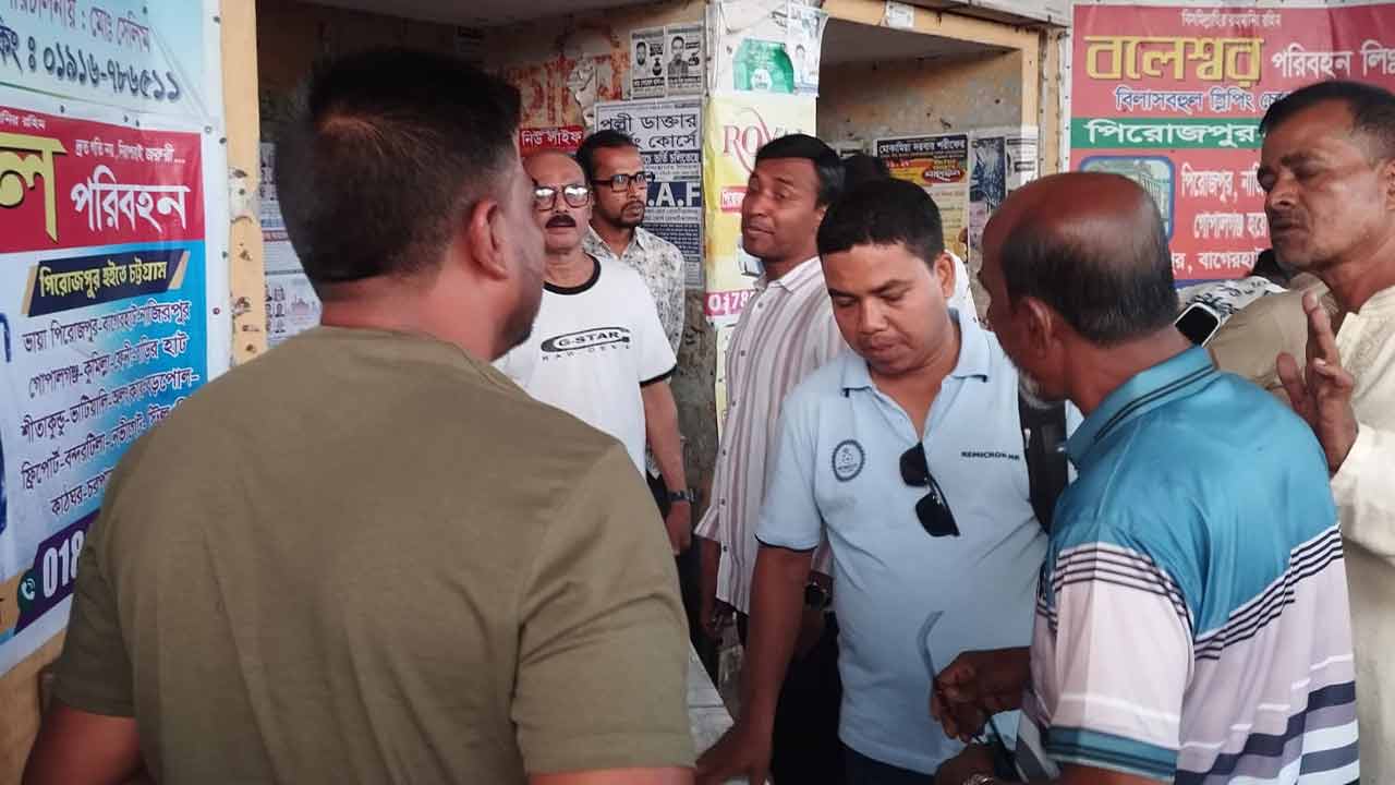 পিরোজপুরে অতিরিক্ত ভাড়া আদায়ে চার পরিবহণকে জরিমানা