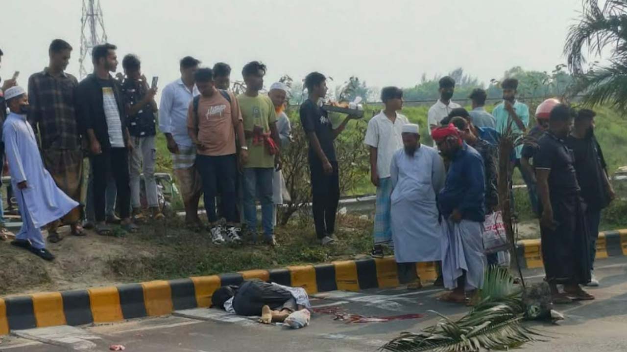 মাদারীপুরে গাড়িচাপায় যুবক নিহত