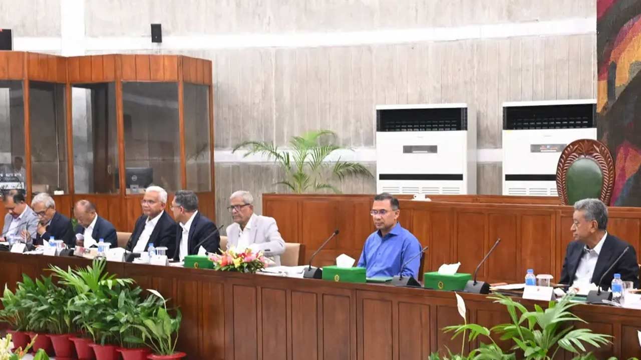 প্রধানমন্ত্রীর সভাপতিত্বে মন্ত্রিসভার বৈঠক