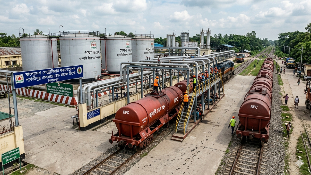 ভারত থেকে এলো আরও ৫ হাজার মেট্রিক টন জ্বালানি তেল