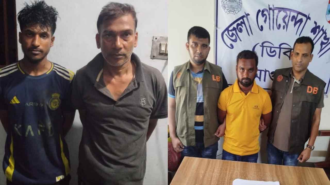 মাগুরায় ইয়াবাসহ আটক ৩