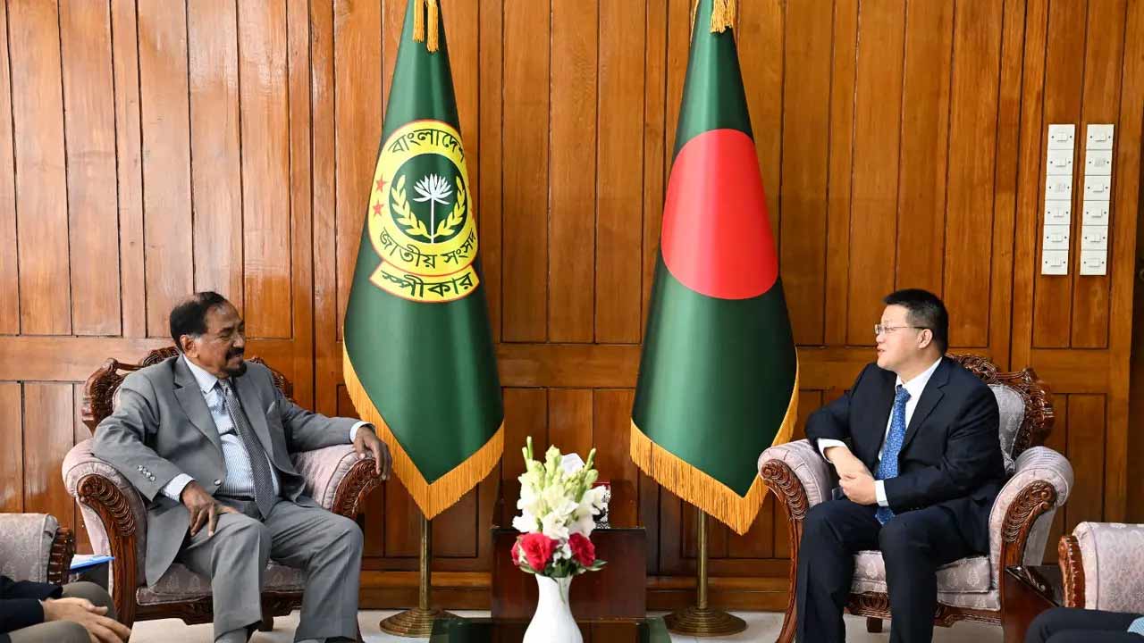 স্পিকারের সঙ্গে চীনা রাষ্ট্রদূতের সাক্ষাৎ, তিস্তা প্রকল্প নিয়ে আলোচনা