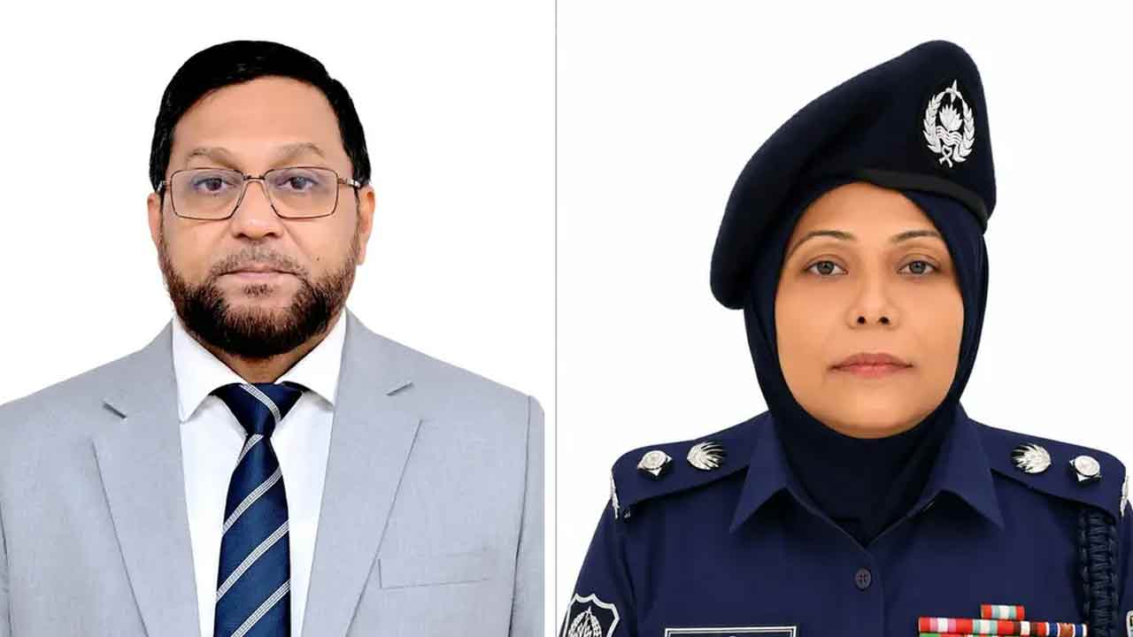 পুলিশ সার্ভিস অ্যাসোসিয়েশনের সভাপতি মোসলেহ উদ্দিন, সম্পাদক শামীমা