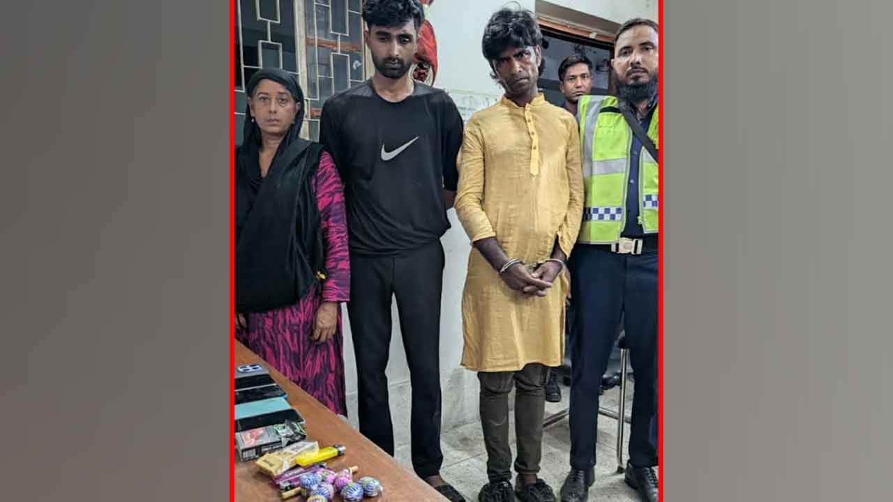 শিবচরে ইয়াবাসহ তিনজন আটক, ভ্রাম্যমাণ আদালতে কারাদণ্ড