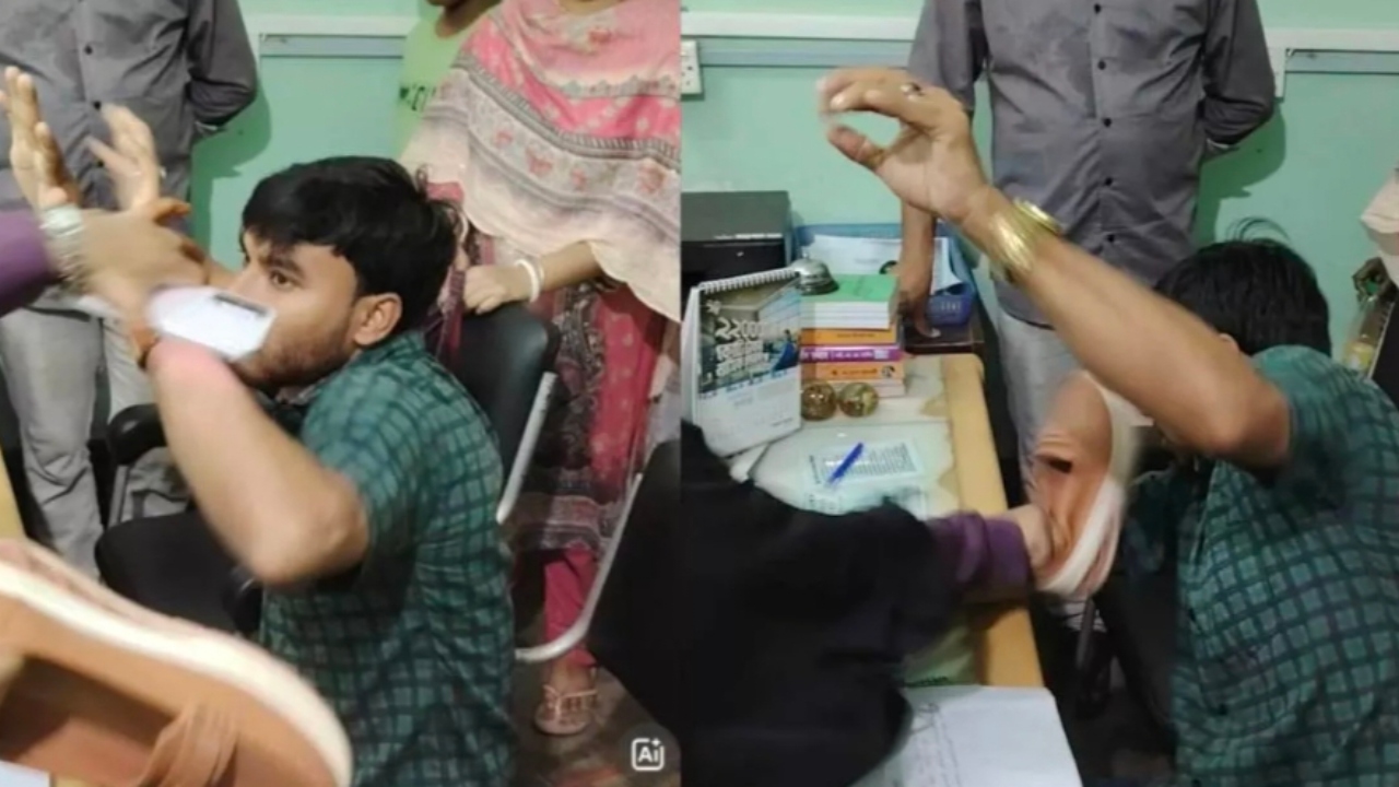 নারীদের সঙ্গে অশালীন আচরণের অভিযোগে বগুড়ায় এনসিপি নেতাকে জুতাপেটা