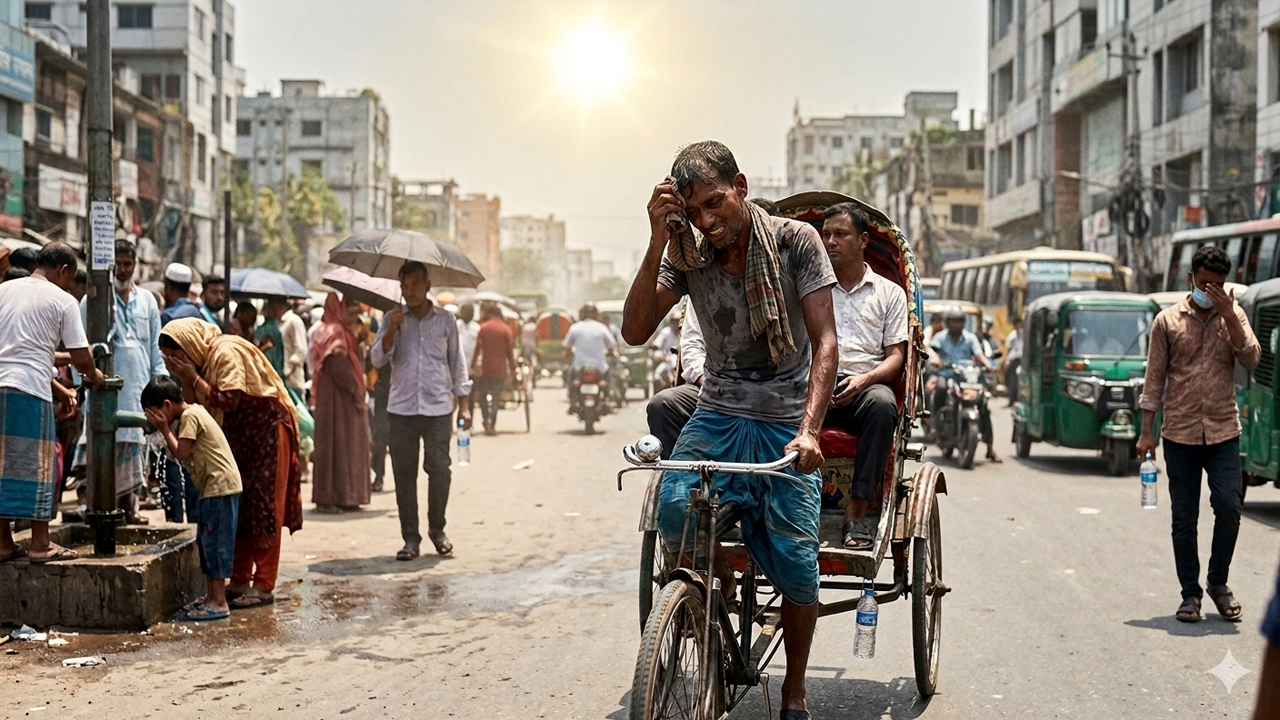 চলমান তাপপ্রবাহ কতদিন থাকবে জানালো আবহাওয়া অফিস
