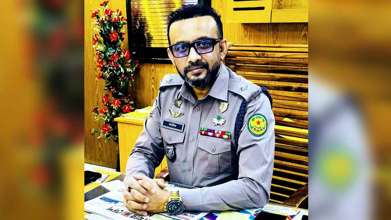 অপরাধ দমনে কঠোর অবস্থান নিয়ে গুলশান থানার দায়িত্বে ওসি মো. দাউদ হোসেন