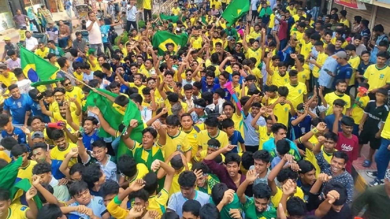 ব্রাজিলের সংবাদমাধ্যমে বাঙালির ফুটবল উন্মাদনা