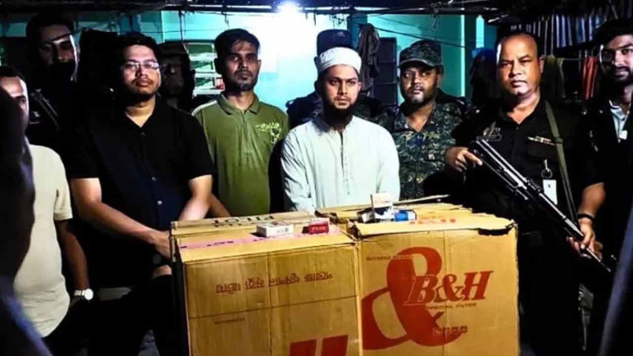 গাজীপুরে অবৈধ সিগারেট মজুতে ব্যবসায়ীকে জরিমানা