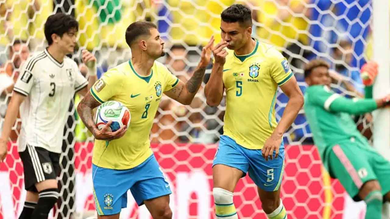 কাসেমিরোর হেডে সমতায় ফিরল ব্রাজিল