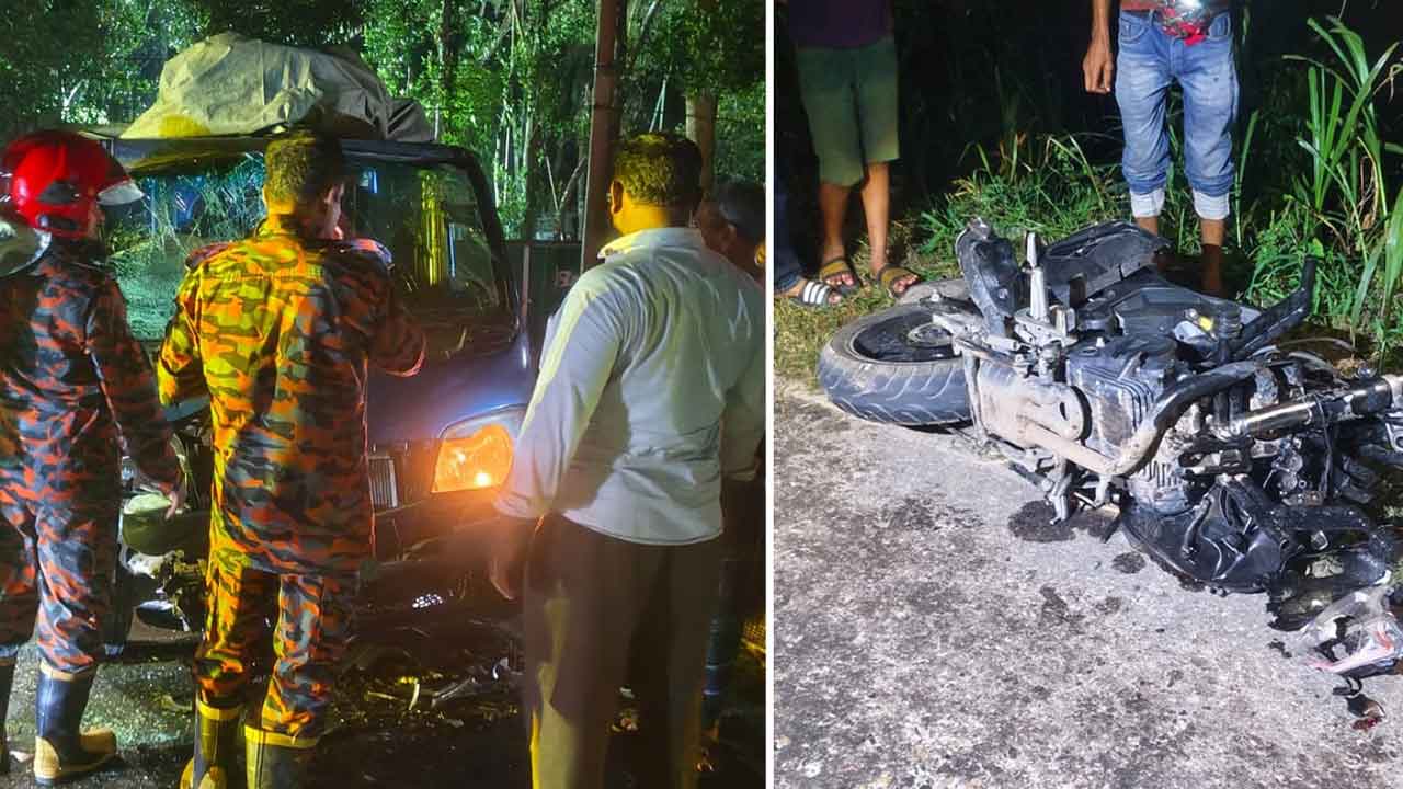 বরিশালে সড়ক দুর্ঘটনায় যুবক নিহত