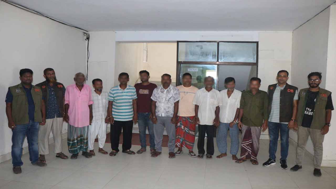 মাগুরায় জুয়াবিরোধী অভিযানে ৯ জন গ্রেপ্তার