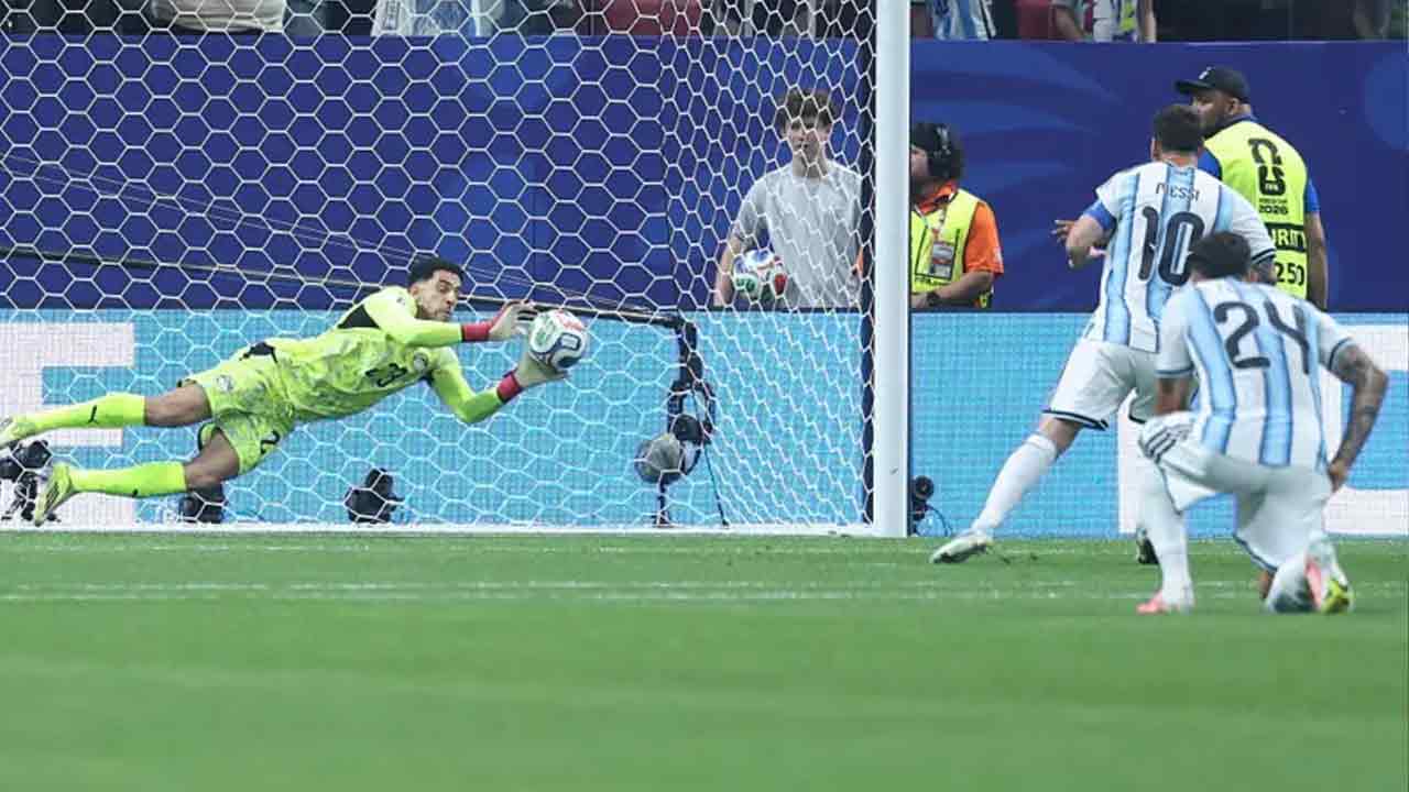 পেনাল্টি মিস মেসির, সমতায় ফেরা হলো না আর্জেন্টিনার
