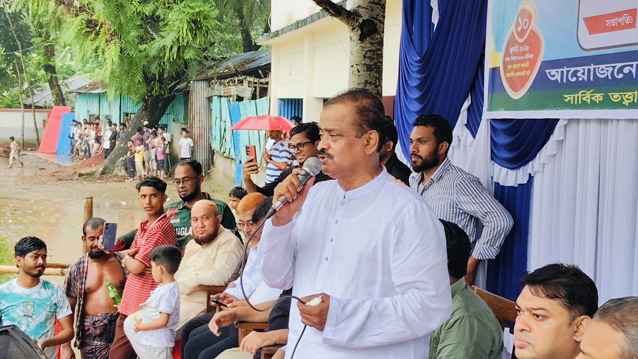 বাংলাদেশকে মাদকমুক্ত রাখতে ক্রীড়াঙ্গনে গুরুত্ব দিচ্ছে সরকার: এমপি খায়ের ভূঁইয়া