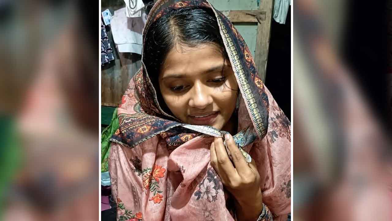 উদ্ধার হওয়া নারী লাকি আক্তার। ছবি: সংগৃহীত