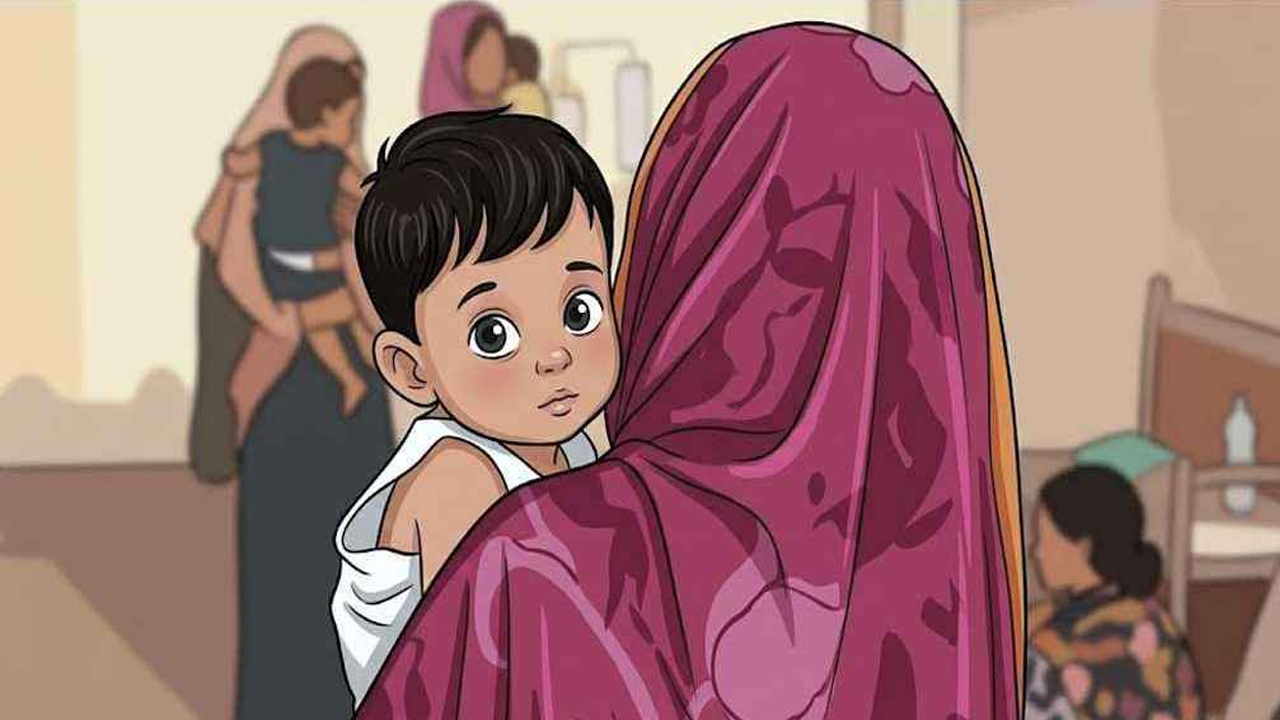 একদিনে নিশ্চিত ও সন্দেহজনক হামে পাঁচ শিশুর মৃত্যু