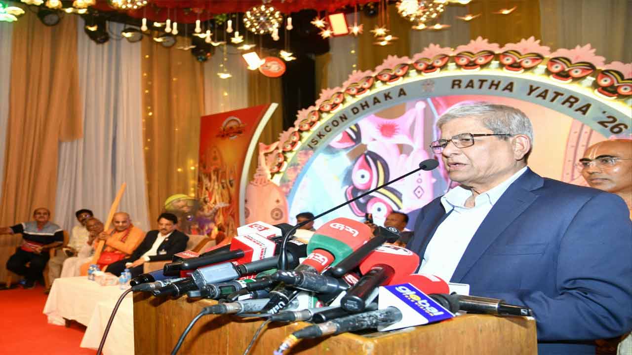 রথযাত্রা মহোৎসবের উদ্বোধনে সম্প্রীতি ও ঐক্যের আহ্বান স্থানীয় সরকার মন্ত্রীর