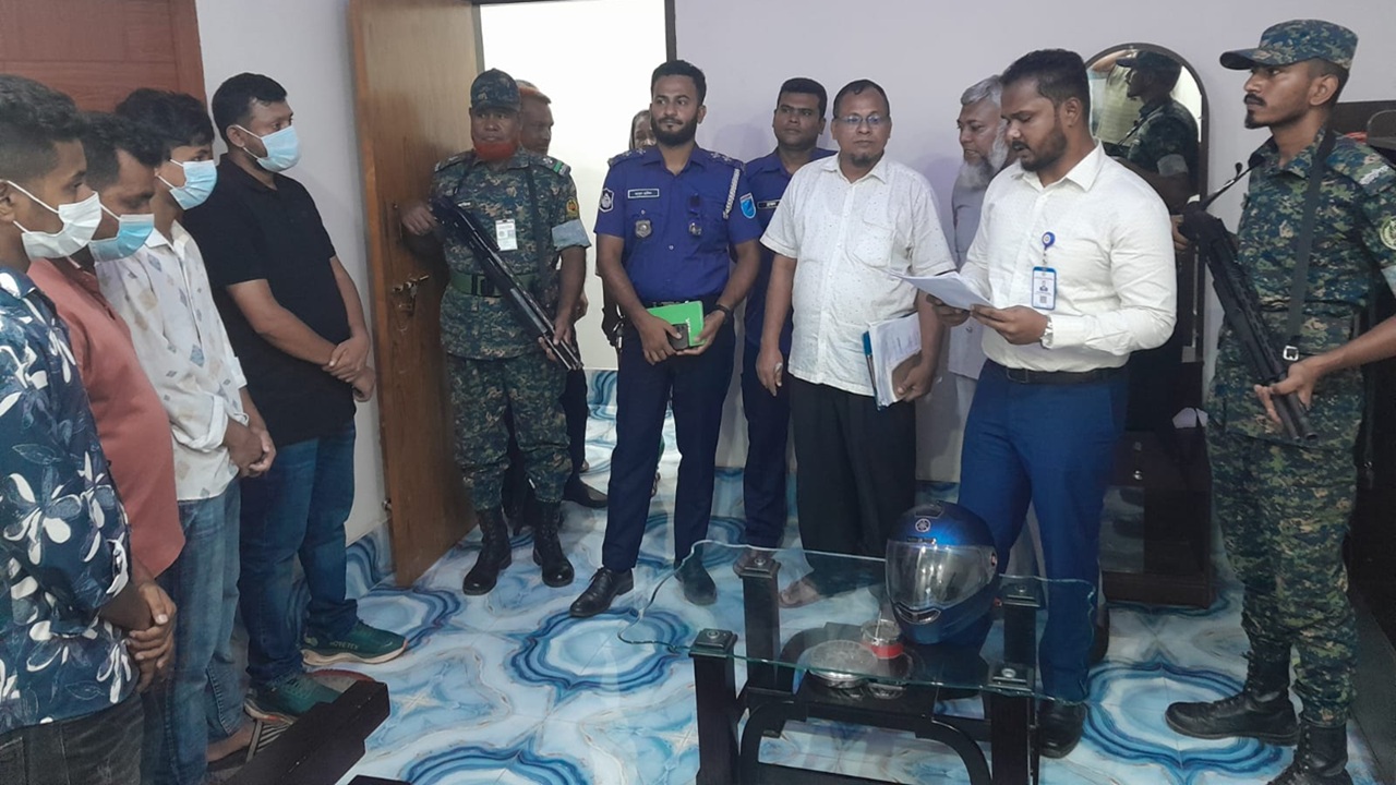 গোপালগঞ্জে গেস্ট হাউজে অনৈতিক কাজের দায়ে ২ জনের কারাদণ্ড