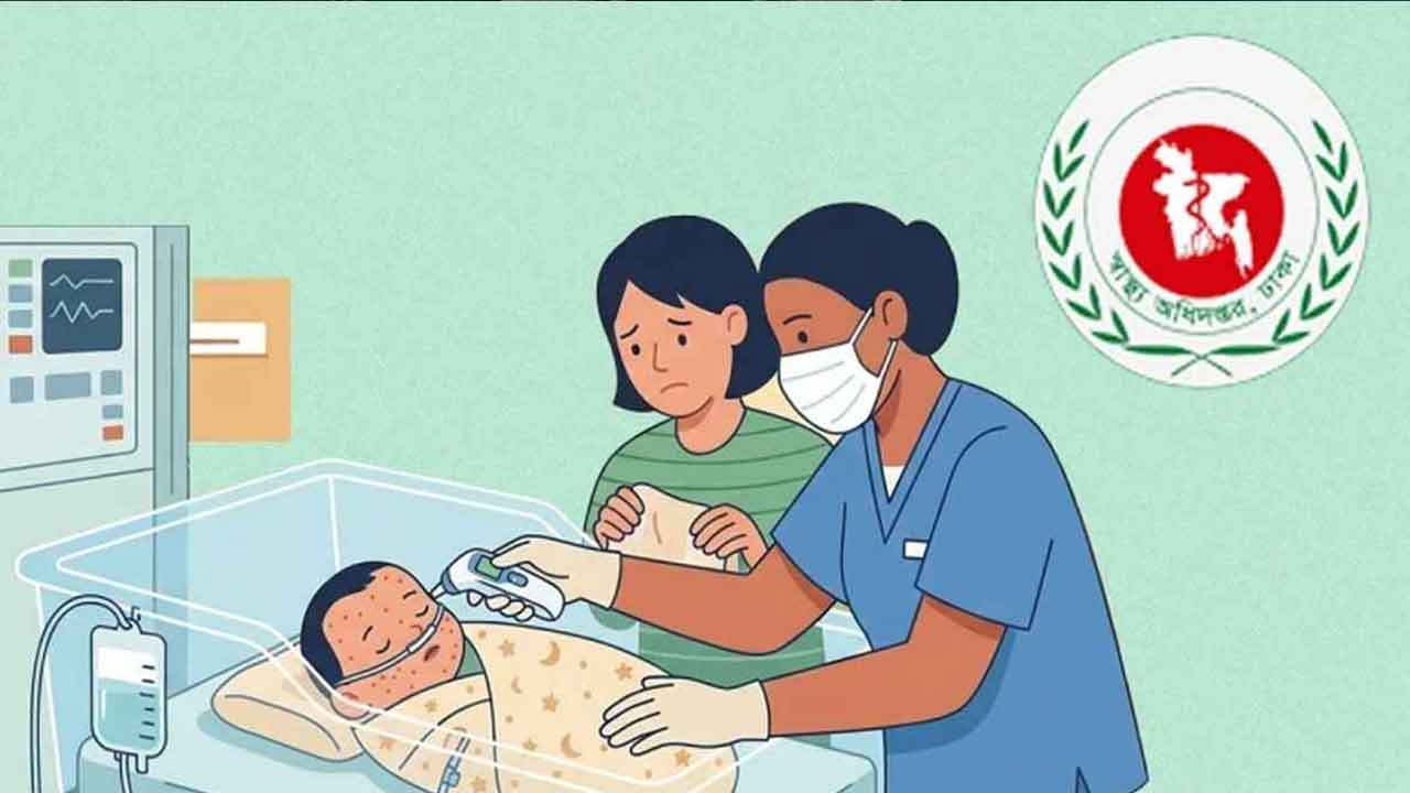 একদিনে হাম সন্দেহে ৬ জনের মৃত্যু