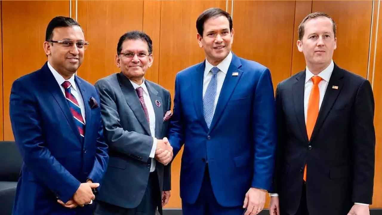 মার্কিন পররাষ্ট্রমন্ত্রী মার্কো রুবিওকে বাংলাদেশ সফরের আমন্ত্রণ