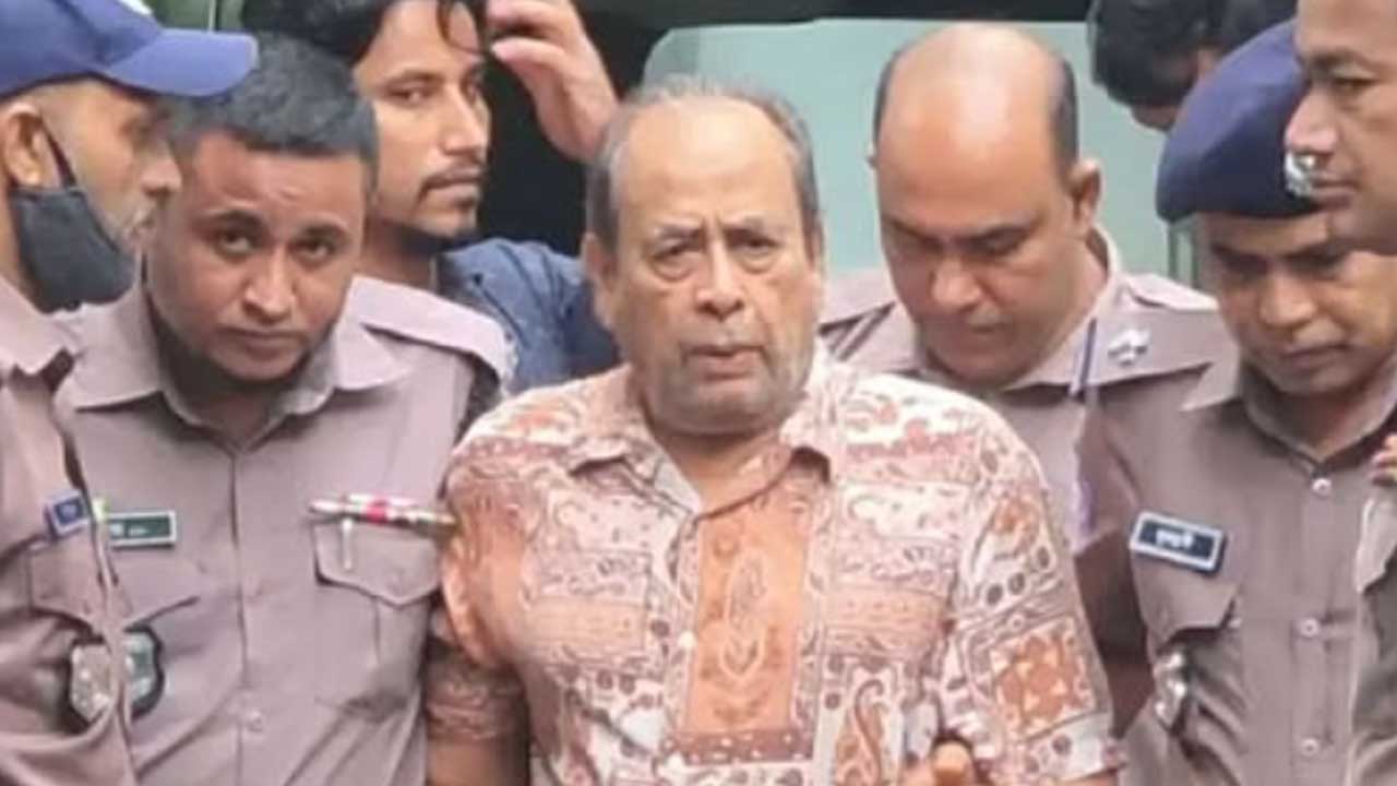 মানবতাবিরোধী অপরাধে গ্রেপ্তার দেখানো হলো মোজাফফরকে