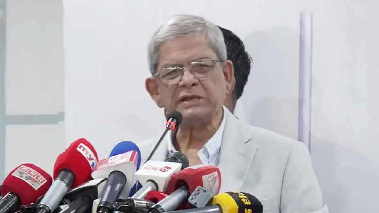 রাষ্ট্রপতি নির্বাচন নিয়ে সিদ্ধান্ত নেবে বিএনপির স্থায়ী কমিটি: মির্জা ফখরুল