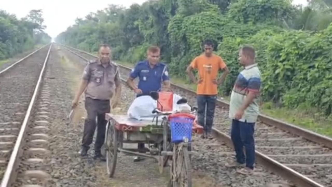 কুষ্টিয়ায় ট্রেনের নিচে ঝাঁপ দিয়ে অজ্ঞাত নারীর মৃত্যু