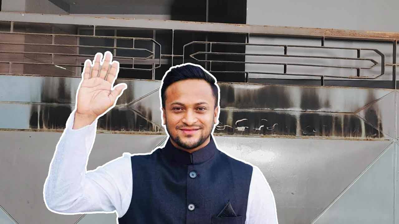 সাকিব আল হাসানের বাড়িতে দুর্বৃত্তের হামলা