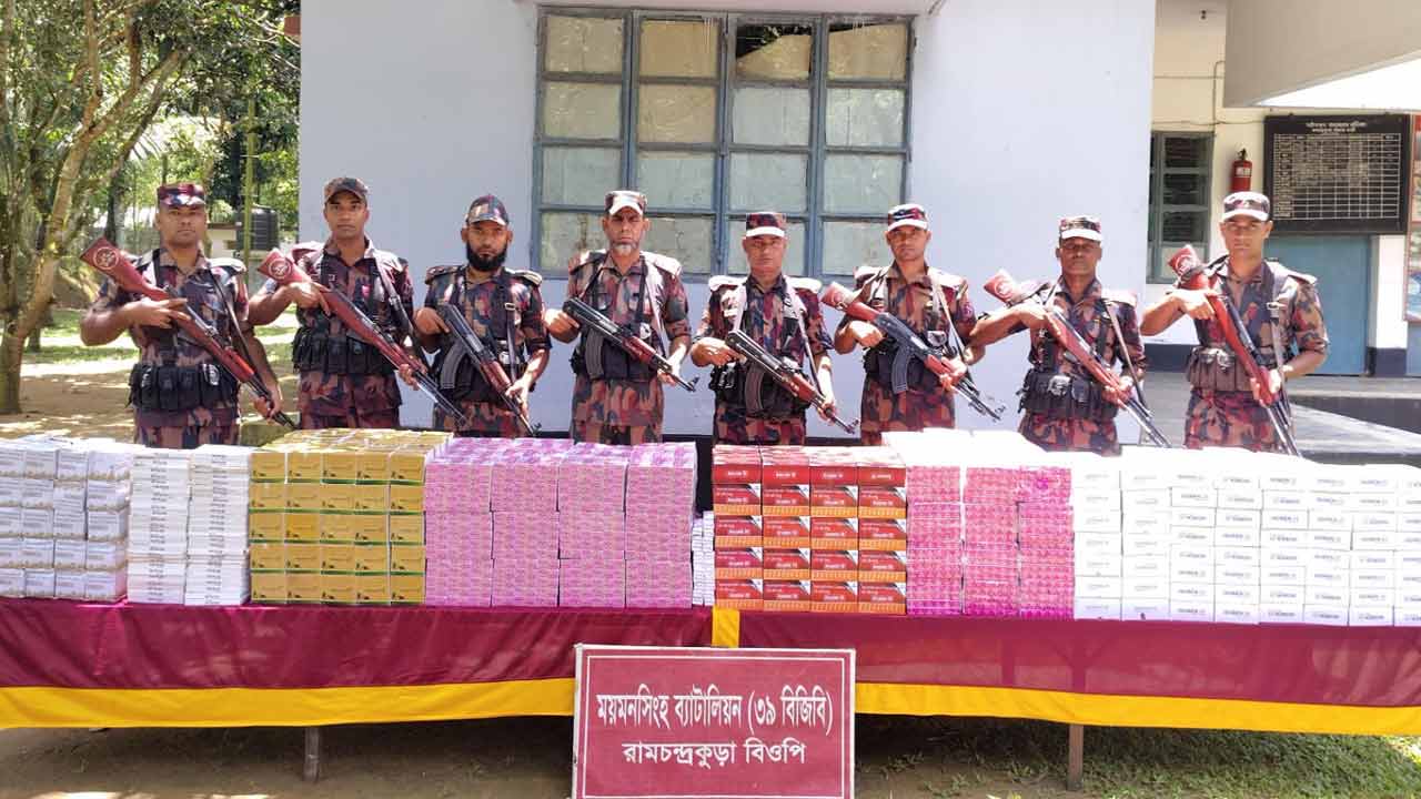 শেরপুর সীমান্তে ৮১ লাখ টাকার ভারতীয় ওষুধের চালান জব্দ
