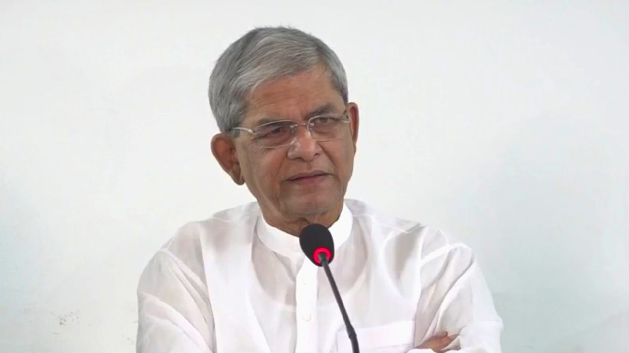 রাষ্ট্রপতি পদে বিএনপি মনোনীত প্রার্থী মির্জা ফখরুল