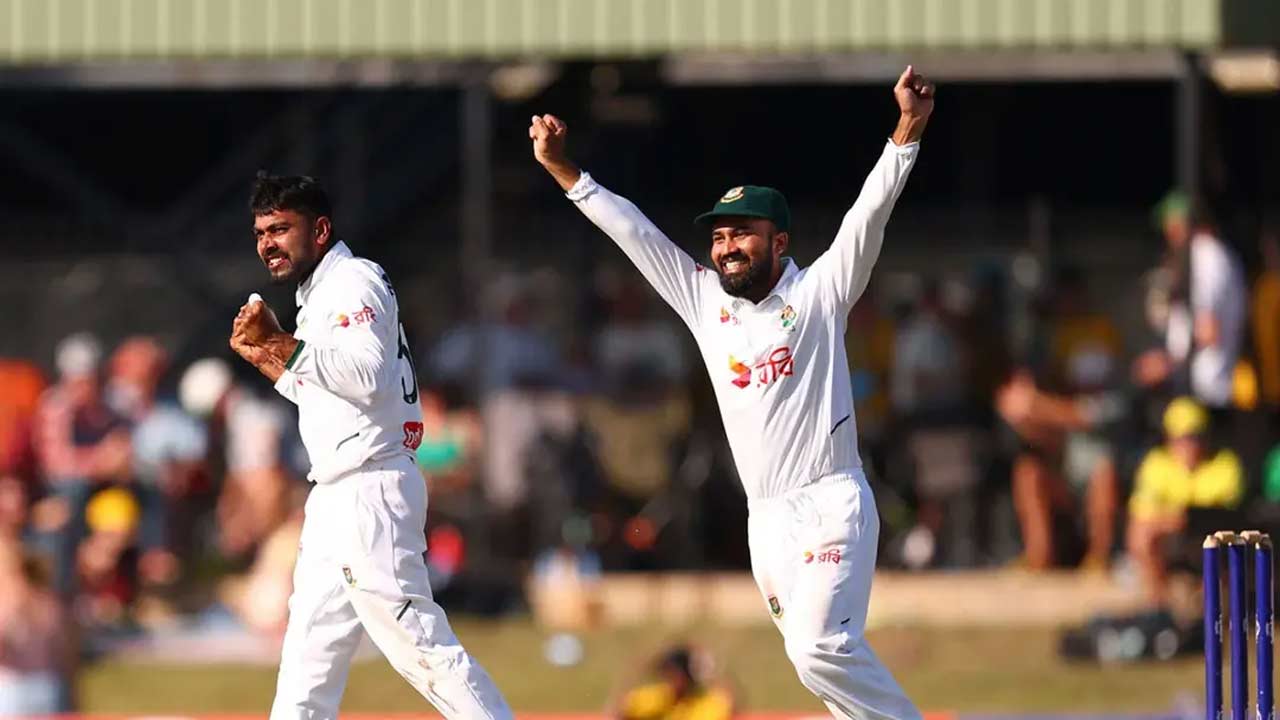 ডারউইন টেস্টে জিততে বাংলাদেশের দরকার ৫৭ রান