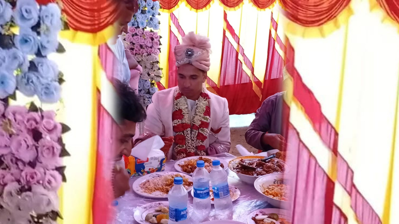খাবারের প্লেটে খাসি না পেয়ে বিয়ে না করেই চলে গেলেন বর