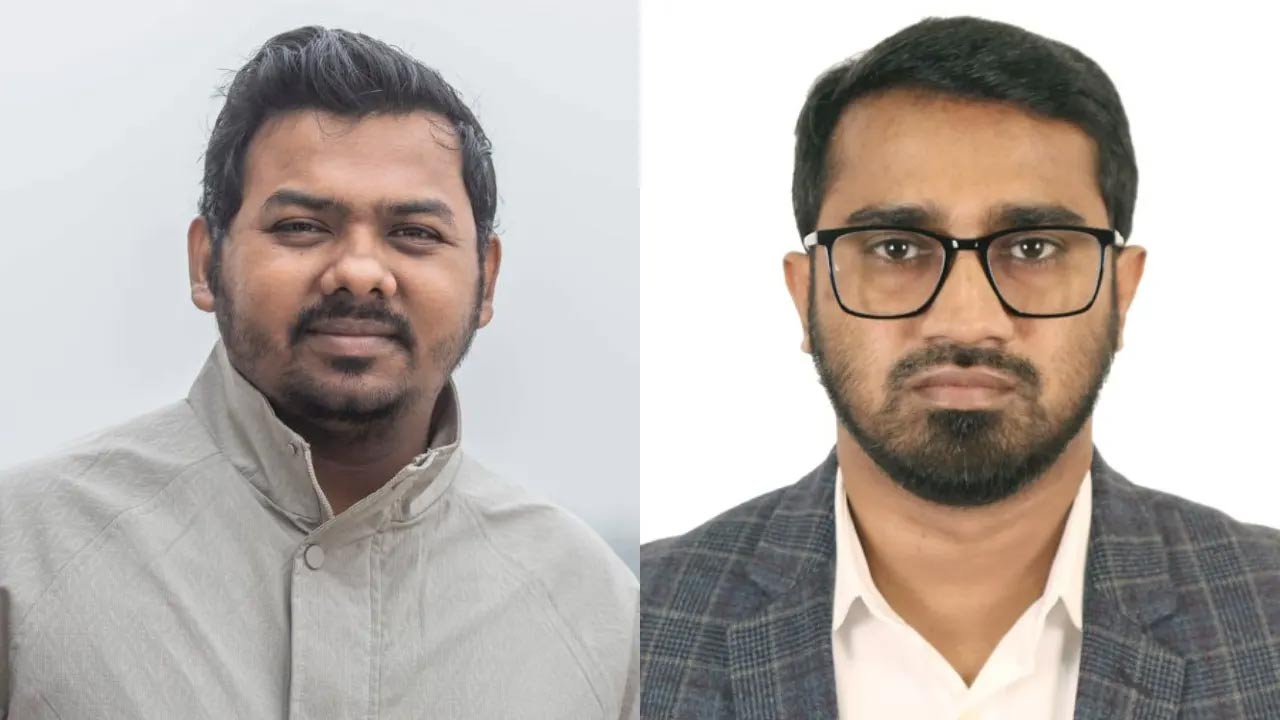 সারোয়ার তুষার ও রাশেদ খাঁন। ছবি : সংগৃহীত
