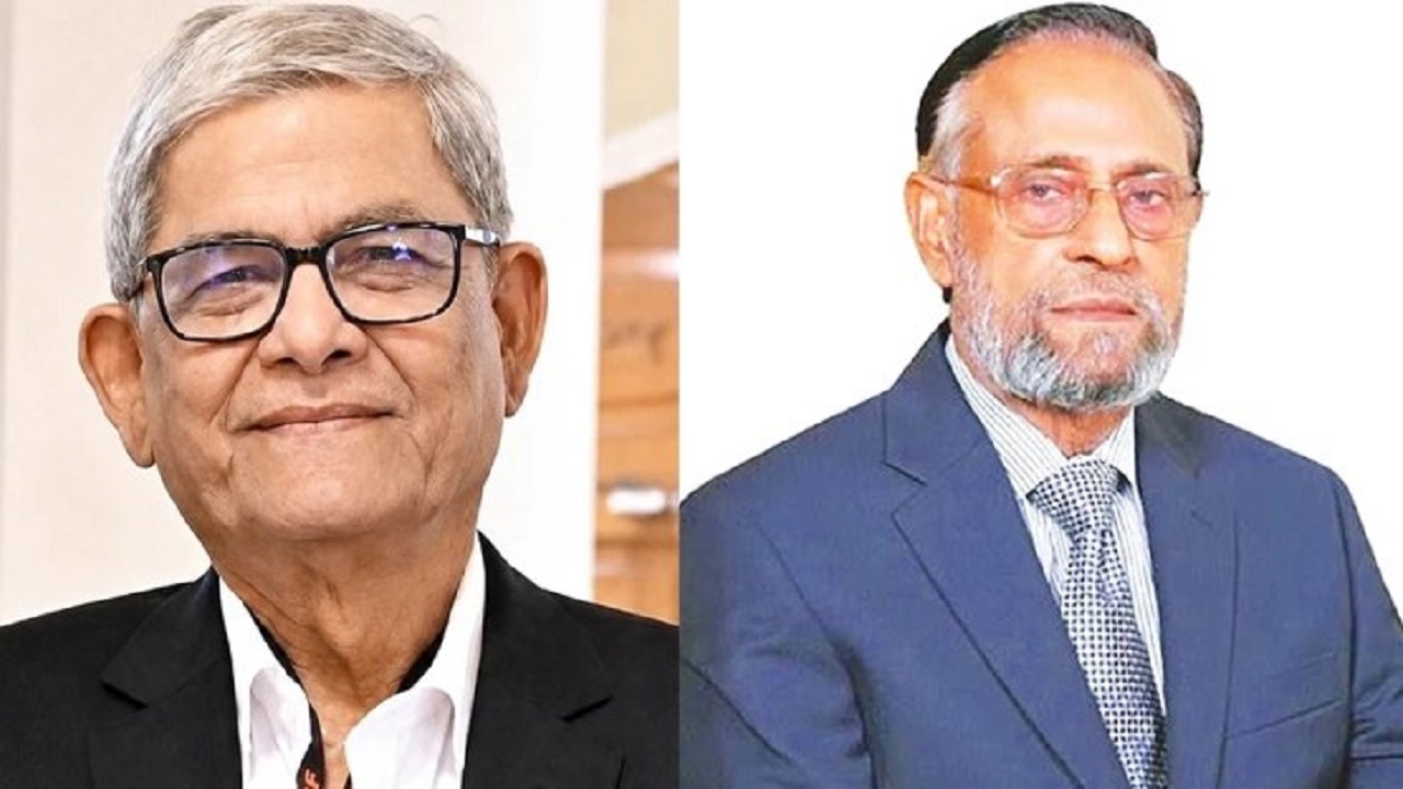 রাষ্ট্রপতি নির্বাচিত মির্জা ফখরুলকে অভিনন্দন অলি আহমদের