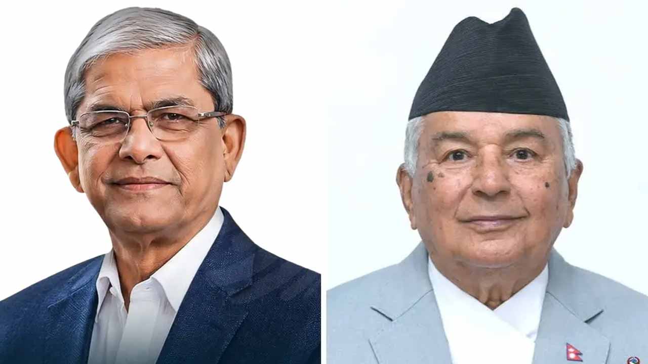 মির্জা ফখরুল ইসলাম আলমগীরকে নেপালের রাষ্ট্রপতির অভিনন্দন