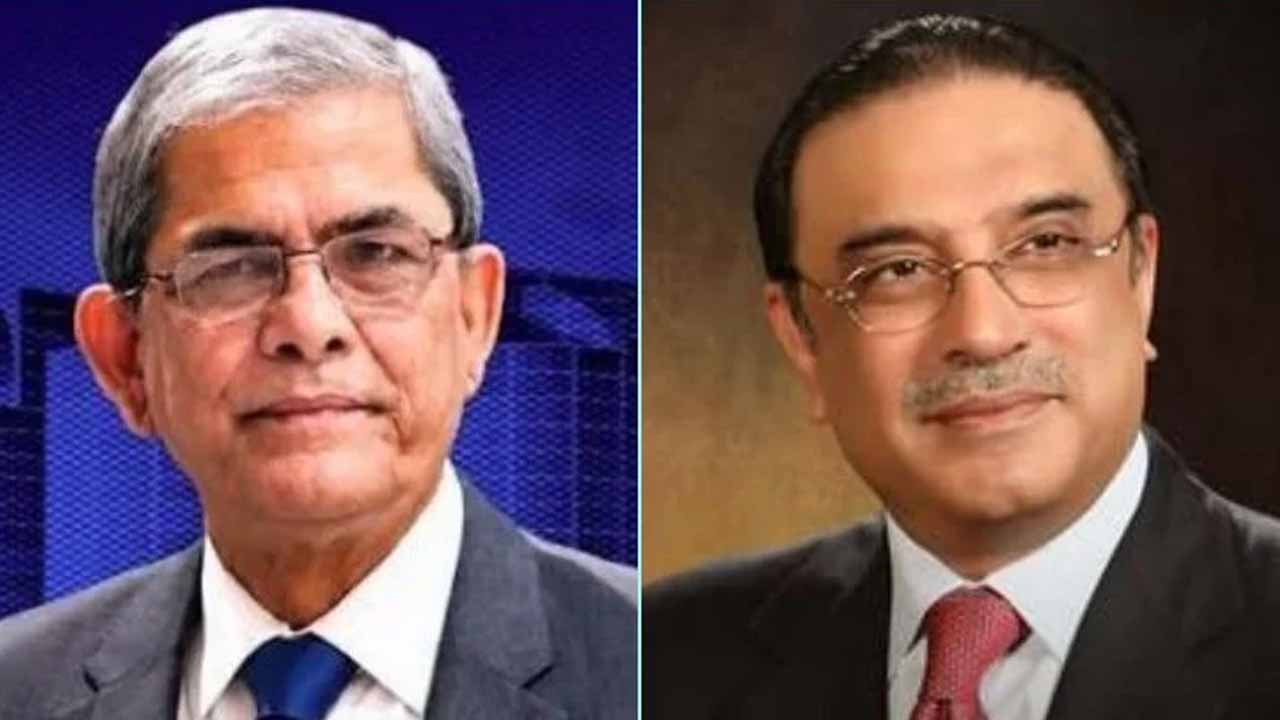 বাংলাদেশের নতুন রাষ্ট্রপতিকে পাকিস্তান সফরের আমন্ত্রণ আসিফ আলি জারদারির