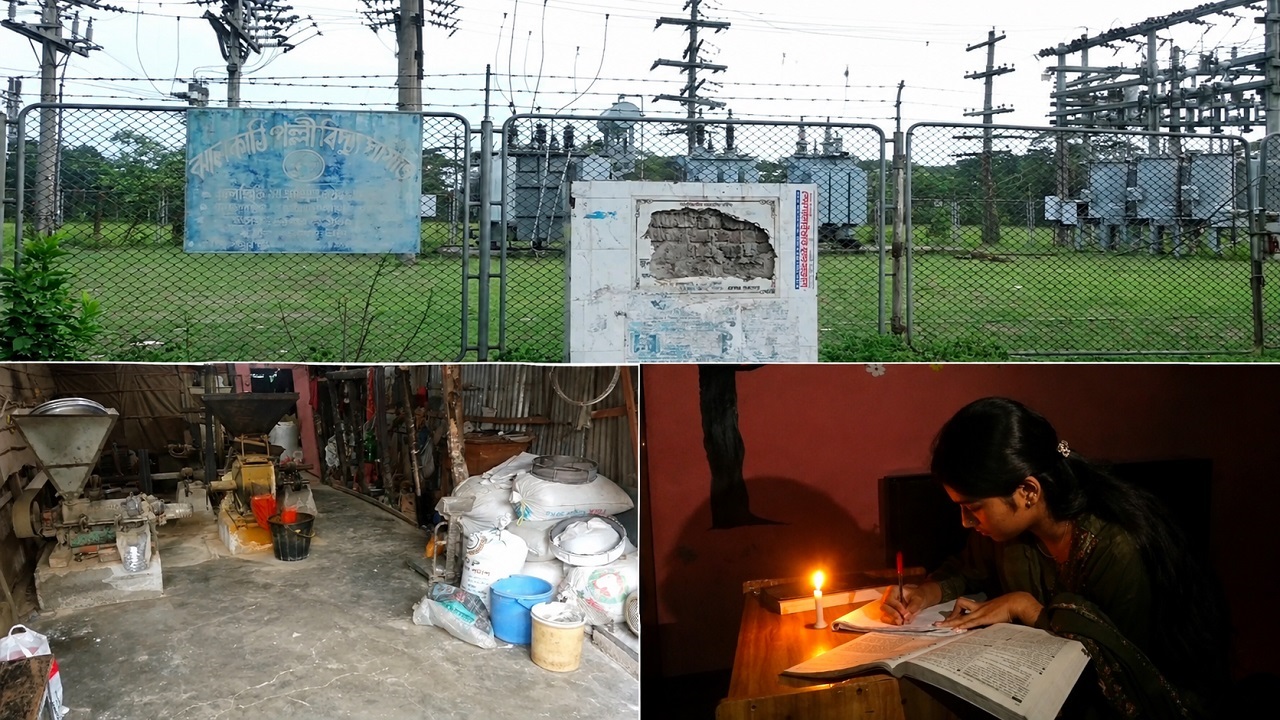 ঘণ্টায় ঘণ্টায় বিদ্যুতের ভেলকিবাজি, অতিষ্ঠ চার উপজেলার মানুষ