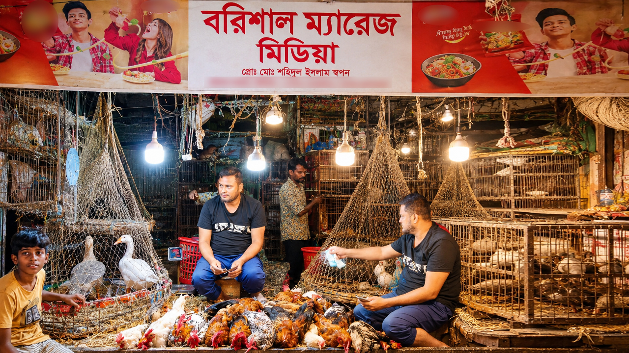 হাঁস-মুরগির দোকানেই পাত্র-পাত্রী খোঁজার গল্প
