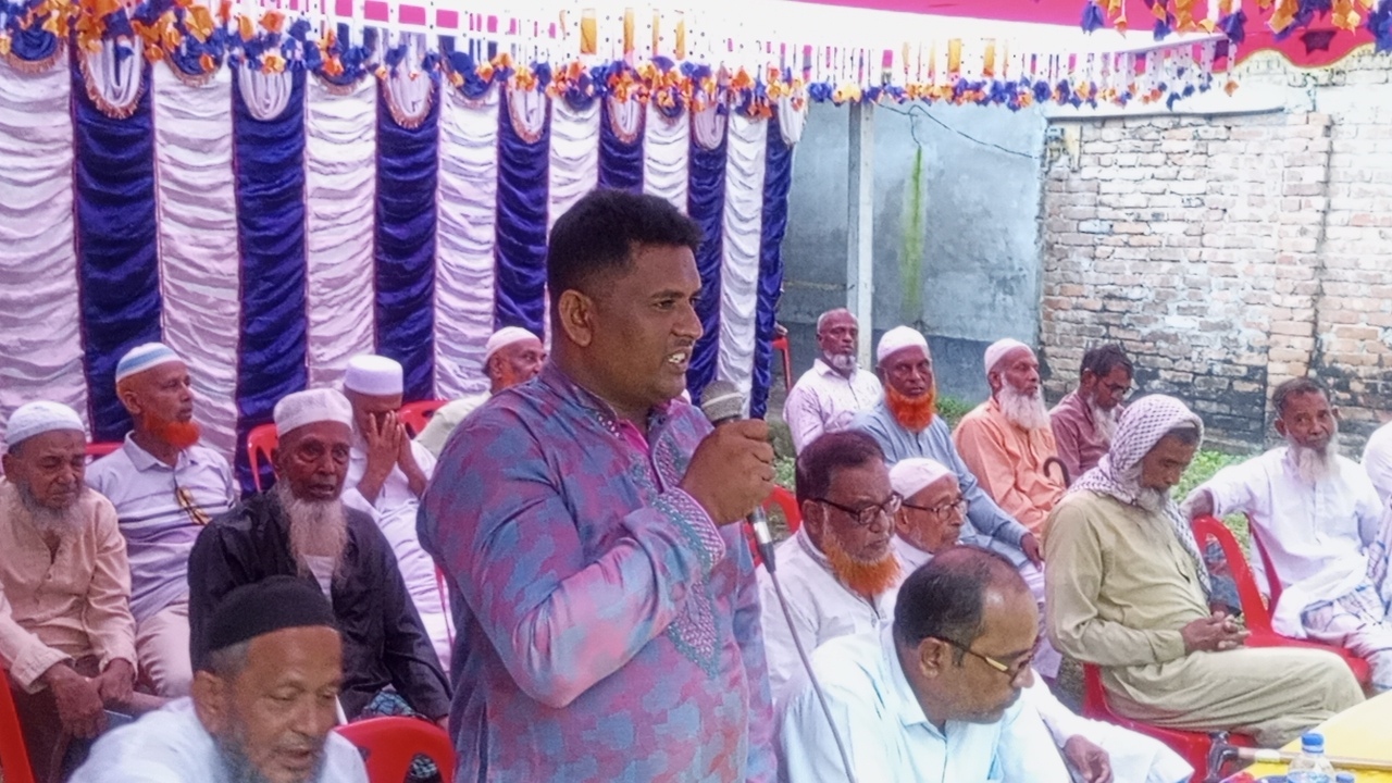নড়াইলে পাঁচ গ্রামের সমর্থনে ইউপি চেয়ারম্যান প্রার্থী হুমায়ুন কবীর