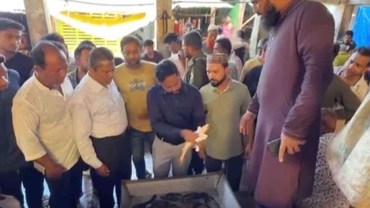 পিরোজপুরে মাছে রং মেশানোয় তিন ব্যবসায়ীকে জরিমানা