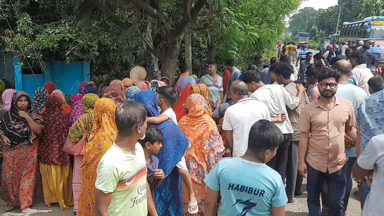 ঝিনাইদহে বাসচাপায় নিহত ১