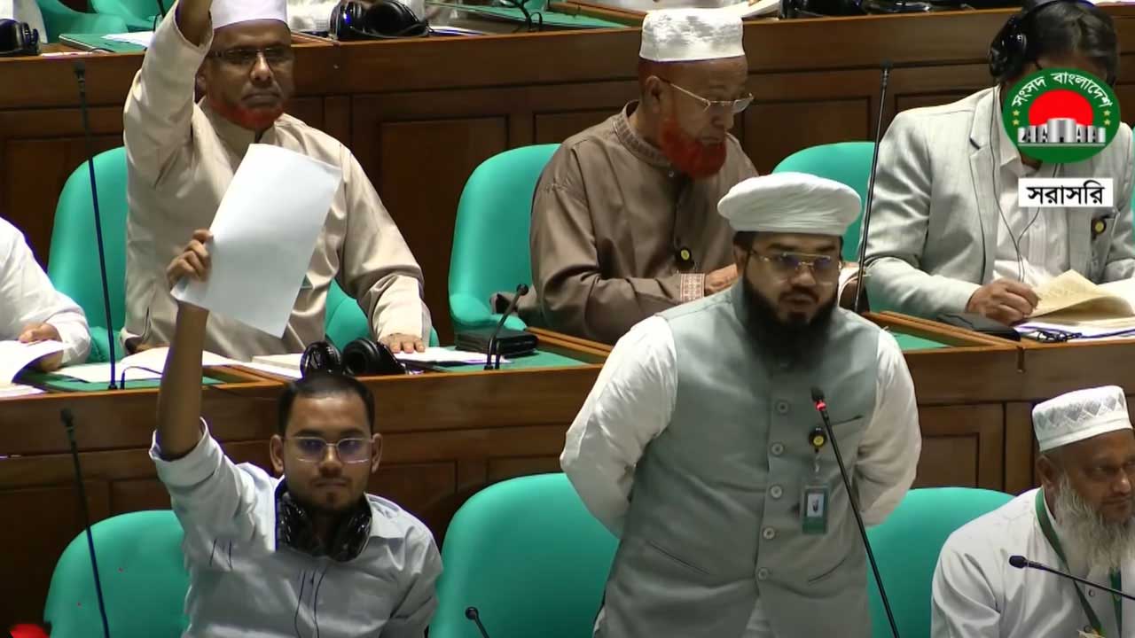 সংসদে প্রধানমন্ত্রীর প্রশংসা করে যা বললেন হানজালা