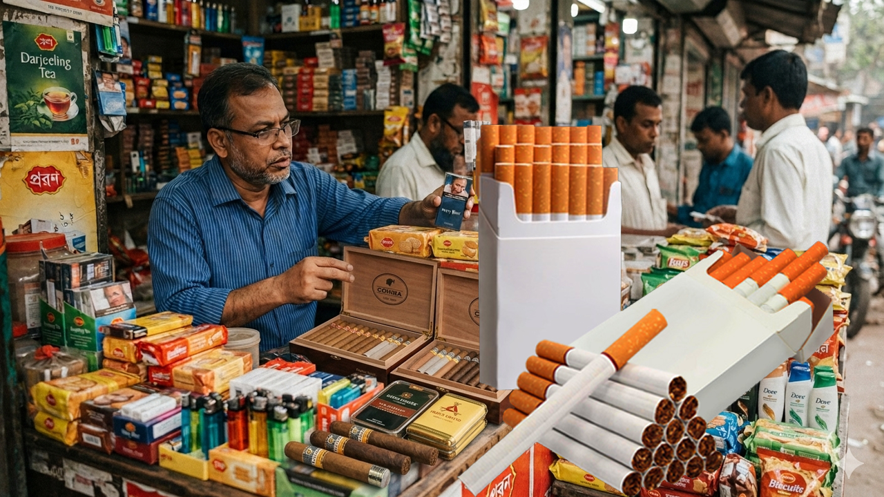 সিগারেটের দাম বাড়িয়ে প্রজ্ঞাপন জারি
