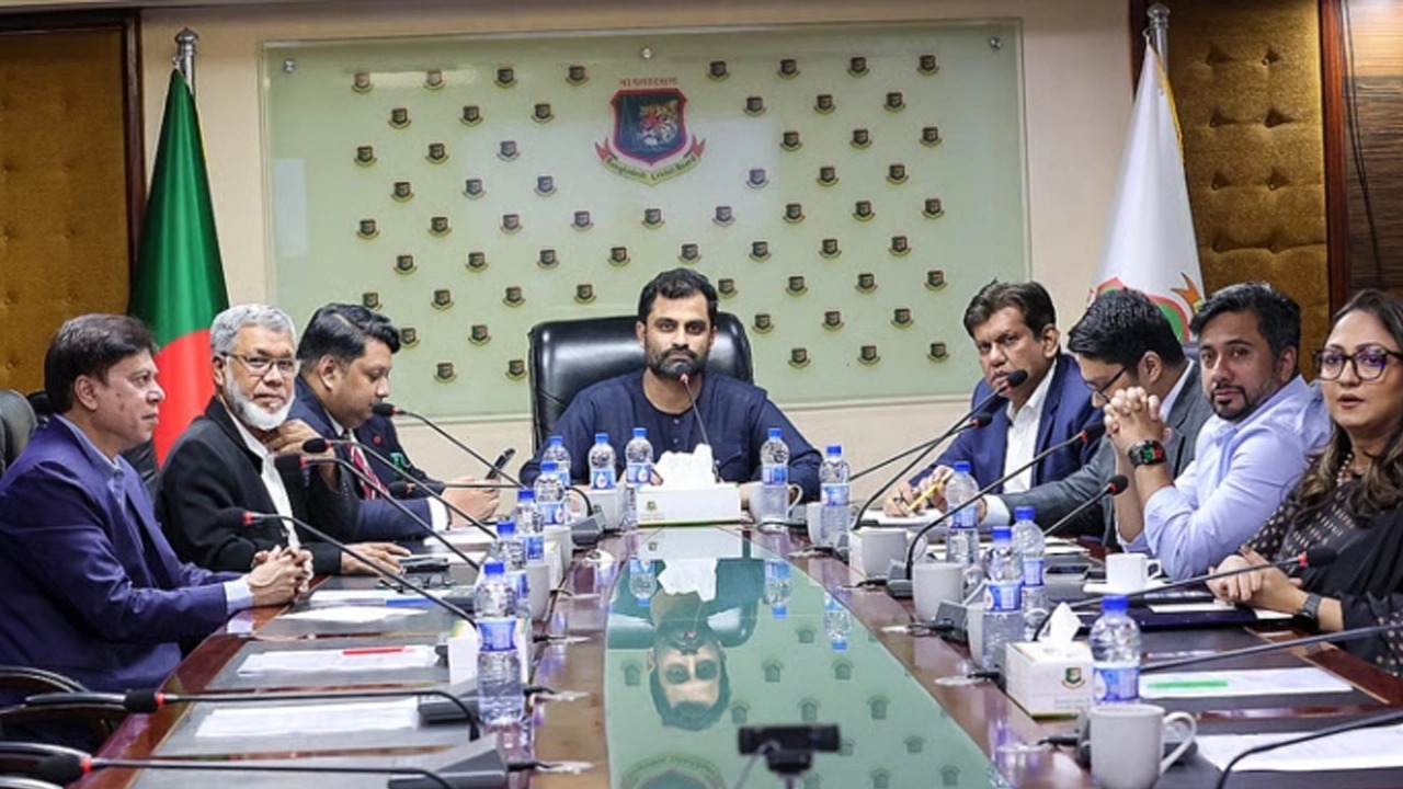 বিসিবির বোর্ড সভায় এলো যেসব গুরুত্বপূর্ণ সিদ্ধান্ত