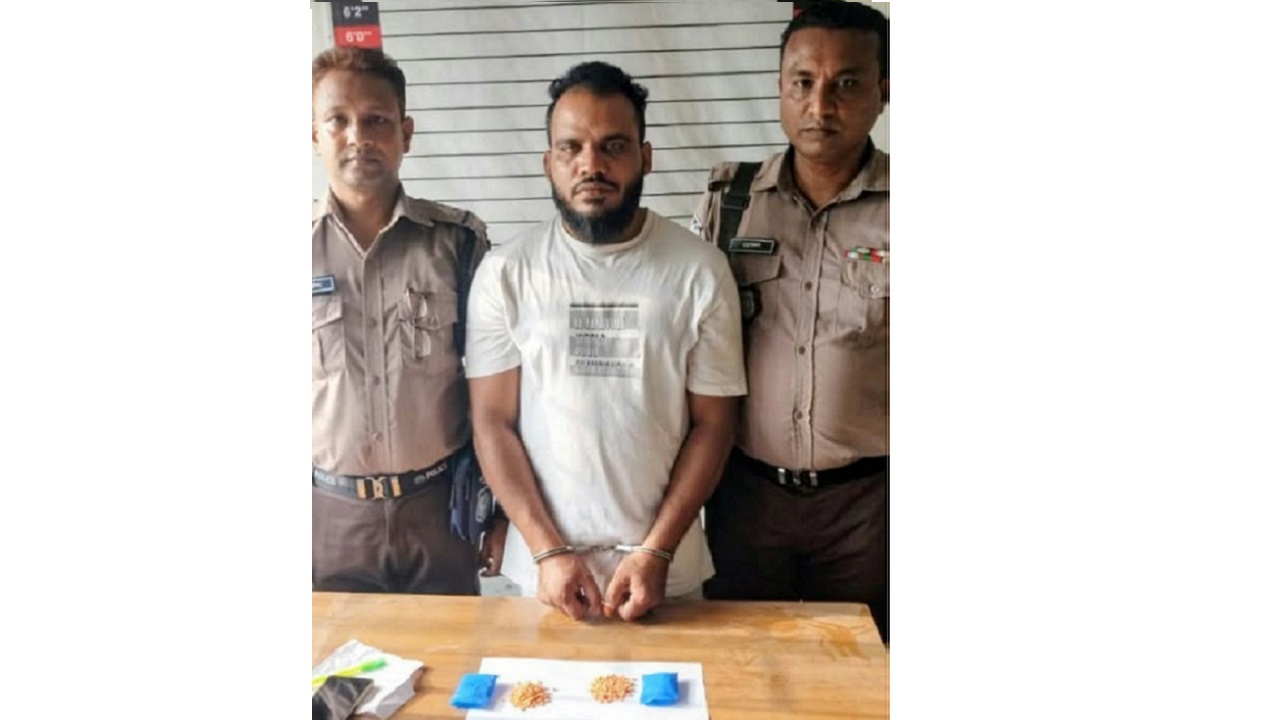রাজধানীর তুরাগে ইয়াবাসহ কারবারি গ্রেপ্তার
