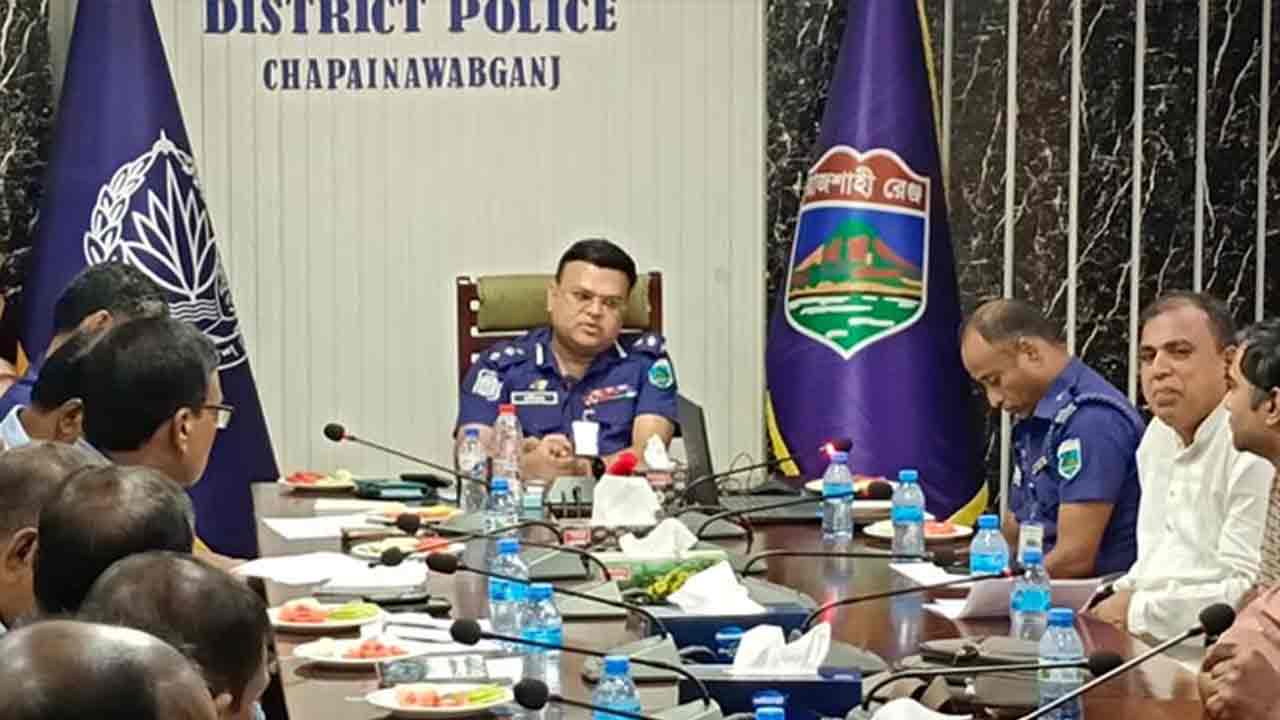 চাঁপাইনবাবগঞ্জের প্রতিটি পূজামণ্ডপে থাকবে সিসি ক্যামেরা