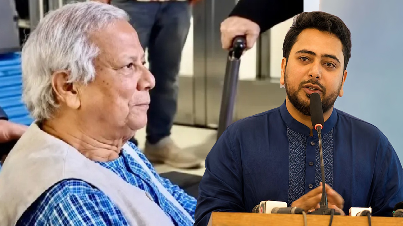 ড. ইউনূসকে হেনস্তা, যা বললেন নাহিদ ইসলাম