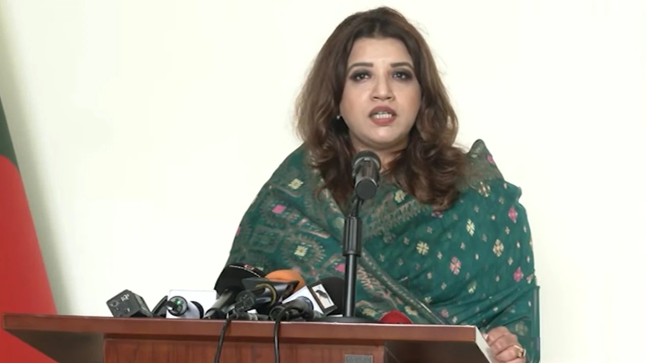 পররাষ্ট্র প্রতিমন্ত্রী শামা ওবায়েদ ইসলাম। ছবি: সংগৃহীত
