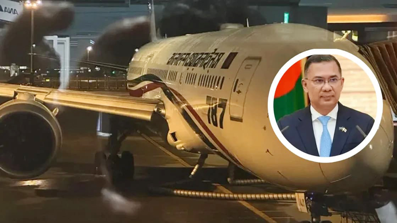 যান্ত্রিক ত্রুটি সারিয়ে ৫ ঘণ্টা পর ঢাকার পথে প্রধানমন্ত্রীর ফ্লাইট